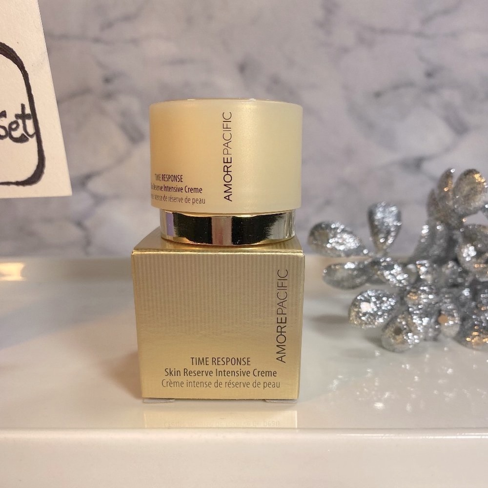 Amore Pacific Skincare,Time Response Skin Reserve Creme-Mini 8ml,0.2oz-BOXED-NEW - Picture 2 of 15